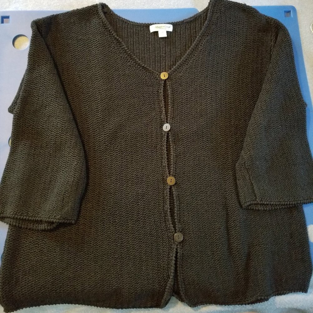 Black Knit Shrug